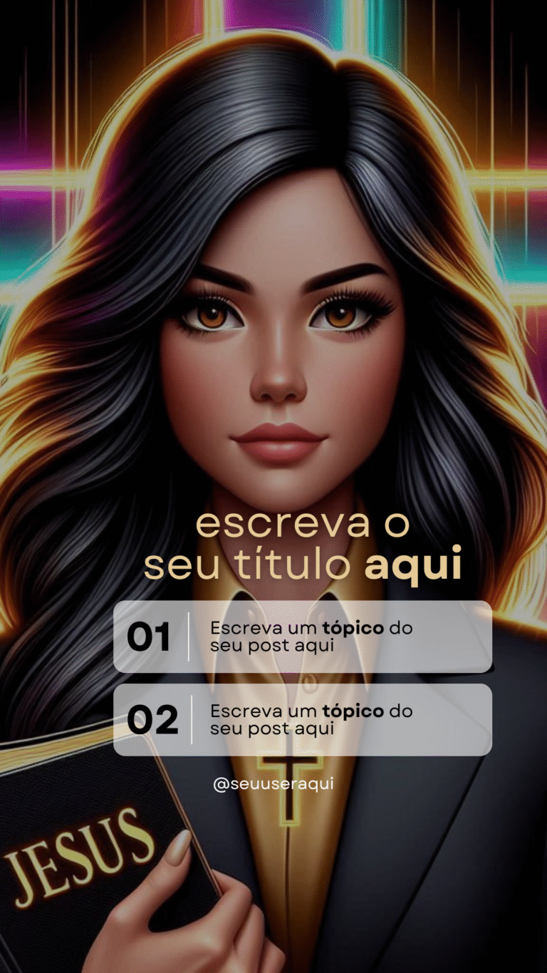 Neon elas 3d - dourado (Story)